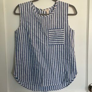 Jcrew linen tank